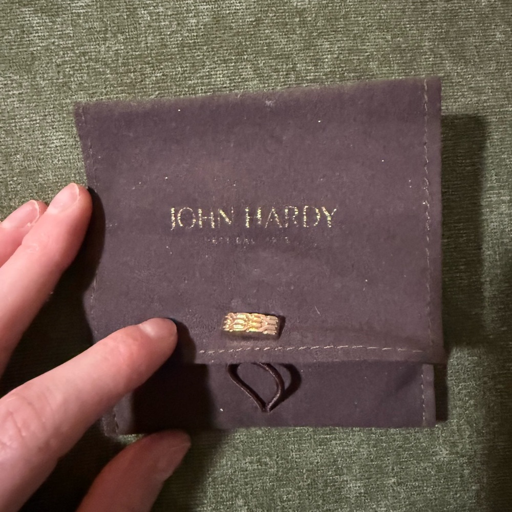 John Hardy Silver Bracelet with Blue Detail - Picture 3 of 12
